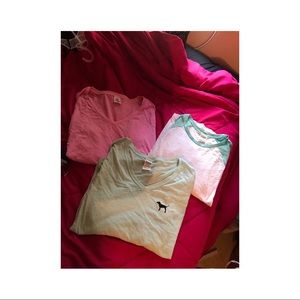 Victoria secret bundle shirts.